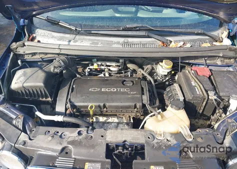 2013 Chevrolet Sonic Lt Manual from USA, damaged, VIN 1G1JD5SH4D4136373